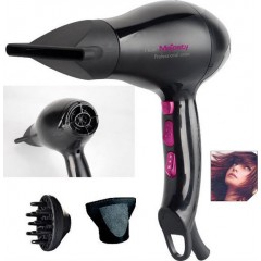 Hair Majesty Ionic Επαγγελματικό Πιστολάκι Μαλλιών με Φυσούνα 2000W HM-5021 Hair Majesty Ionic Επαγγελματικό Πιστολάκι Μαλλιών με Φυσούνα 2000W HM-5021